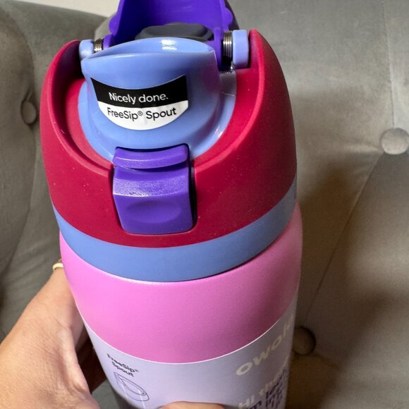 Owala 32oz FreeSip Electric Orchid Insulated Stainless Steel Water Bottle NWT - Picture 7 of 11